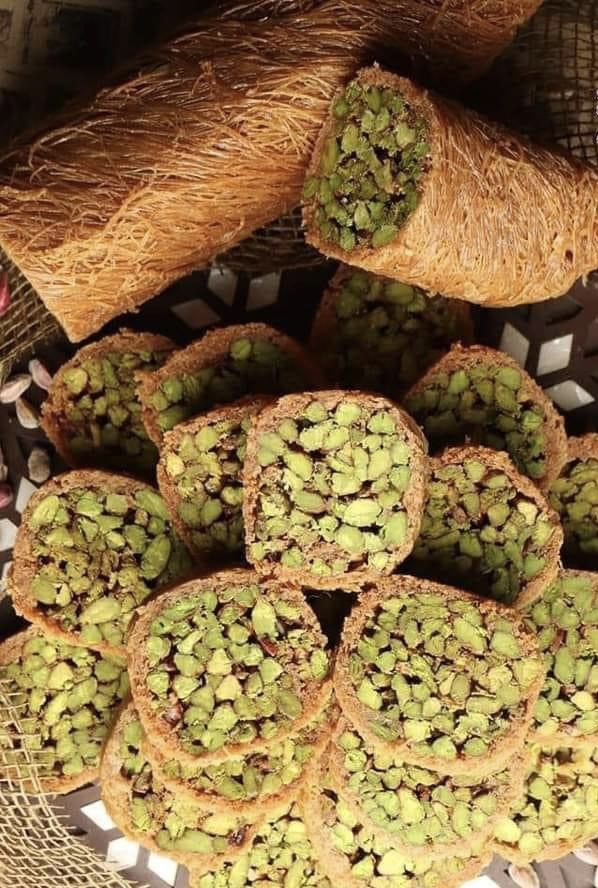 Baklava Mabroumeh Pistachio 6p